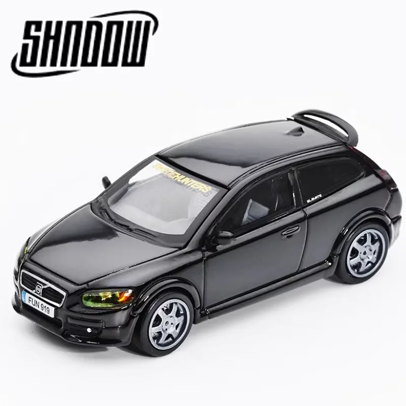 

Коллекционная модель автомобиля Shadow Diecast C30 из сплава, масштаб 1:64, сувенир, подарок для взрослых и мальчиков, статичное украшение для демонстрации