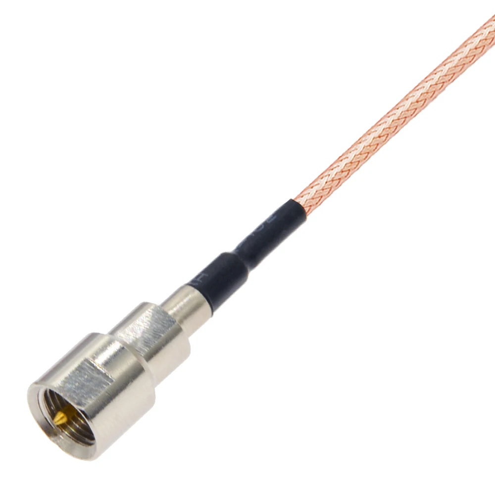 10pcs MS156 Cable FME Male Plug to MS156 Male Test Probe RG316 Jumper Pigtail Cable RF Coaxial Coax Extension Cable 15cm 6inch