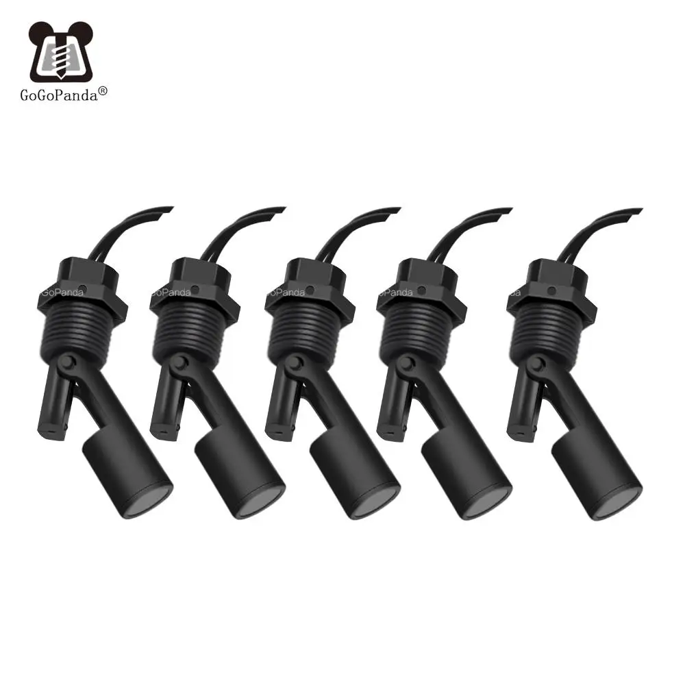 

Free Shipping 5PCS ZPC7 100V 220V Liquid Float Water Level Sensor Side Mount Float Switch Safe