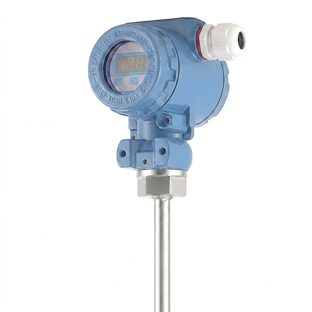 Smart Explosion-proof Integrated Temperature Transmitter 4-20mA Output, with Digital Display for Industrial Process Control