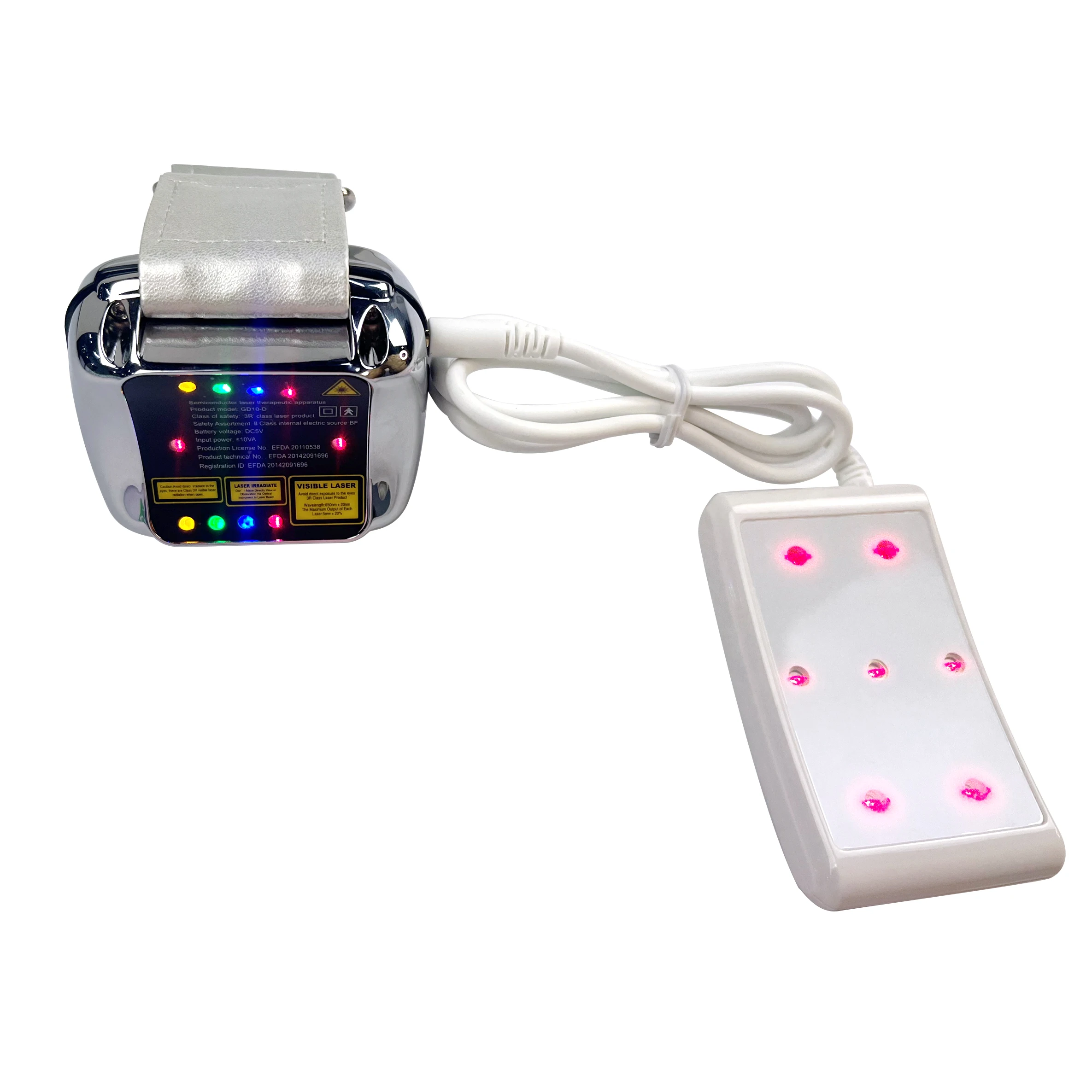 Wrist Type High Blood Pressure Laser Acupuncture Therapy Watch For Home Use