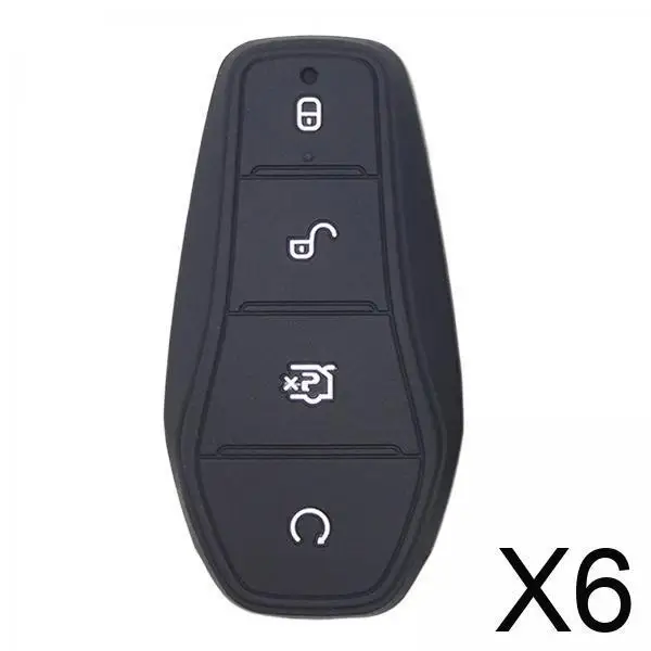 

Силиконовый держатель для автомобильного ключа, уникальный дизайн, удобный мягкий чехол для ключей, сменный чехол для BYD Atto 3 Yuan Plus