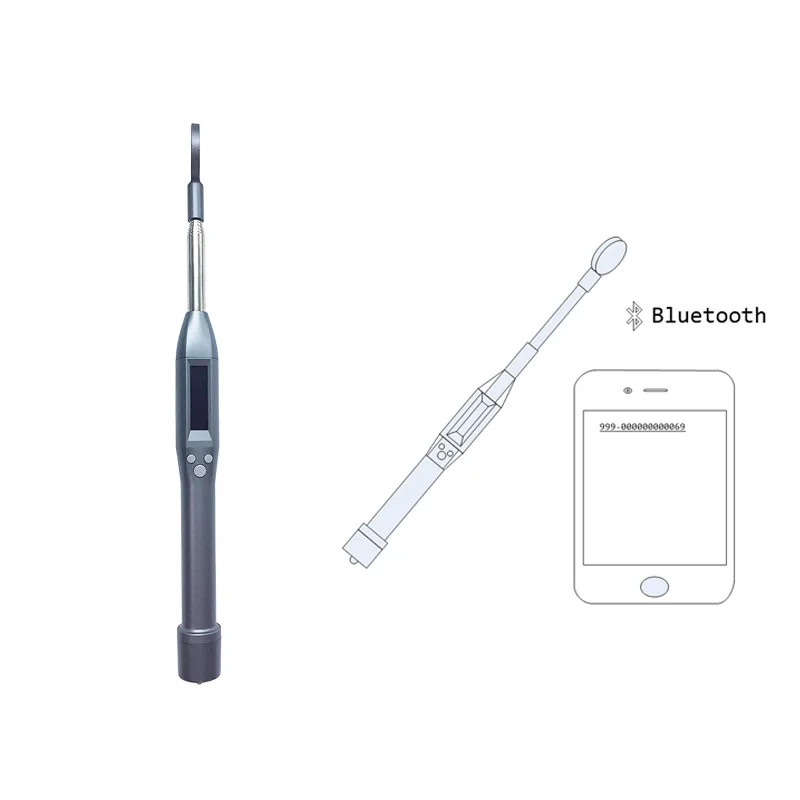 Etichetta auricolare HDX FDX-B 134,2 Khz Scanner portatile per animali Supporto per trasferimento compatibile con Bluetooth in tempo reale IOS Android e sistema Windows