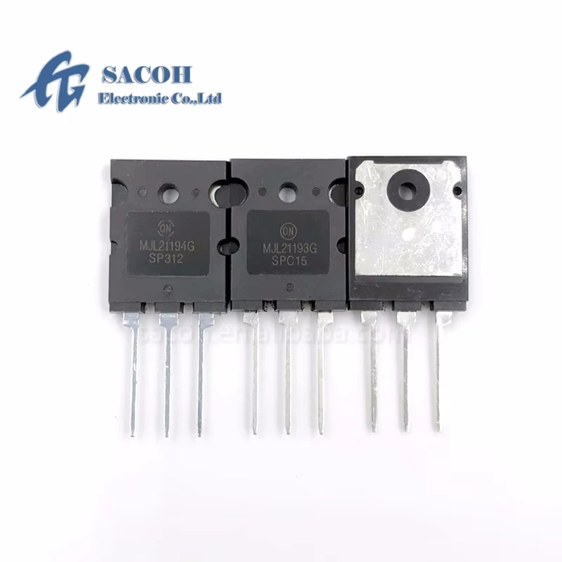 

Made In China 5Pairs(10Pcs)/Lot MJL21193G MJL21193 + MJL21194G MJL21194 TO-3PL Audio Amplifier Transistor In Stock