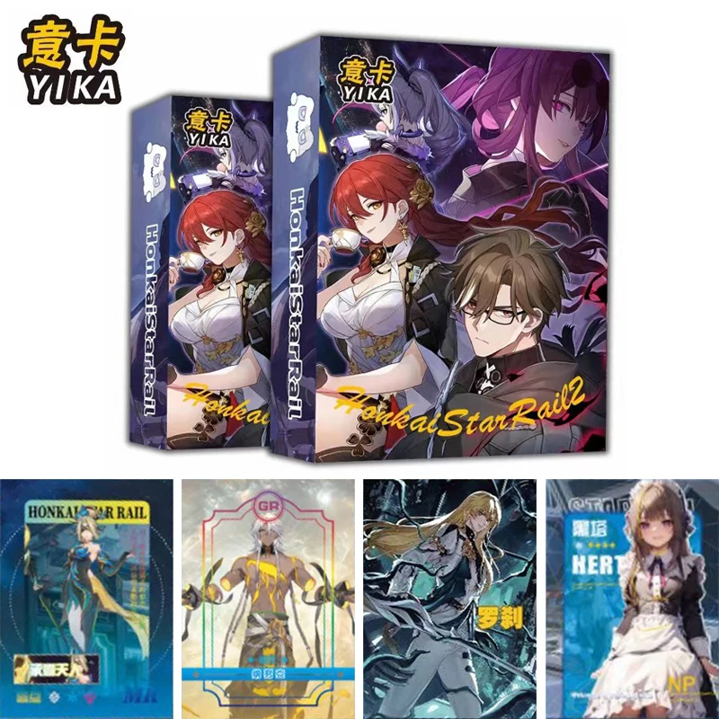 

2023 New Honkai: Star Rail Series Cards Rare Limited Edition Luminous Quicksand TCG Game Card Hobby Collection Children Gift Toy