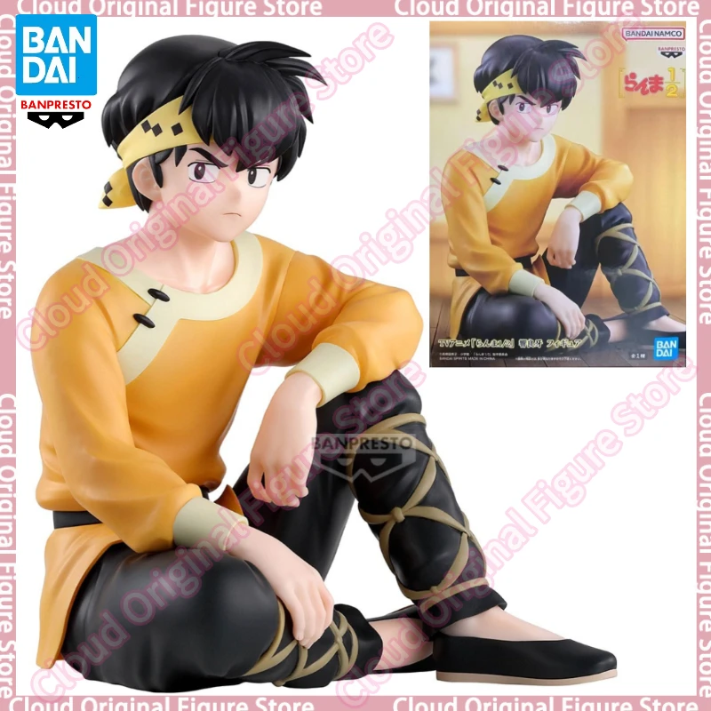 

In Stock 100% Original BANPRESTO Ranma 1/2 Hibiki Ryouga PVC 14cm Anime Figures Model Collection Doll Toy Gift Hobby