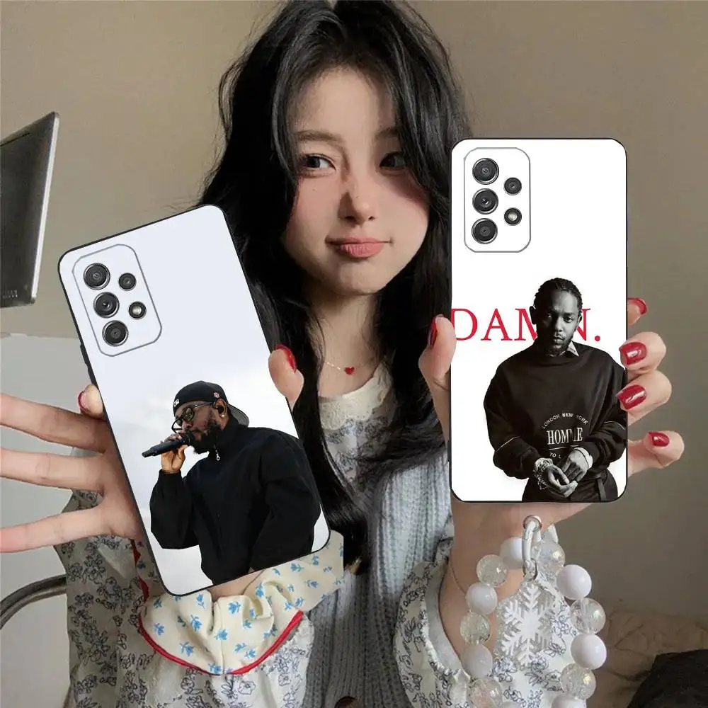 

K-Kendrick Singer Lamar Phone Case For Samsung S25,S24,S21,S22,S23,S30,Ultra,S20,Plus,Fe,Lite,5G Black Cover