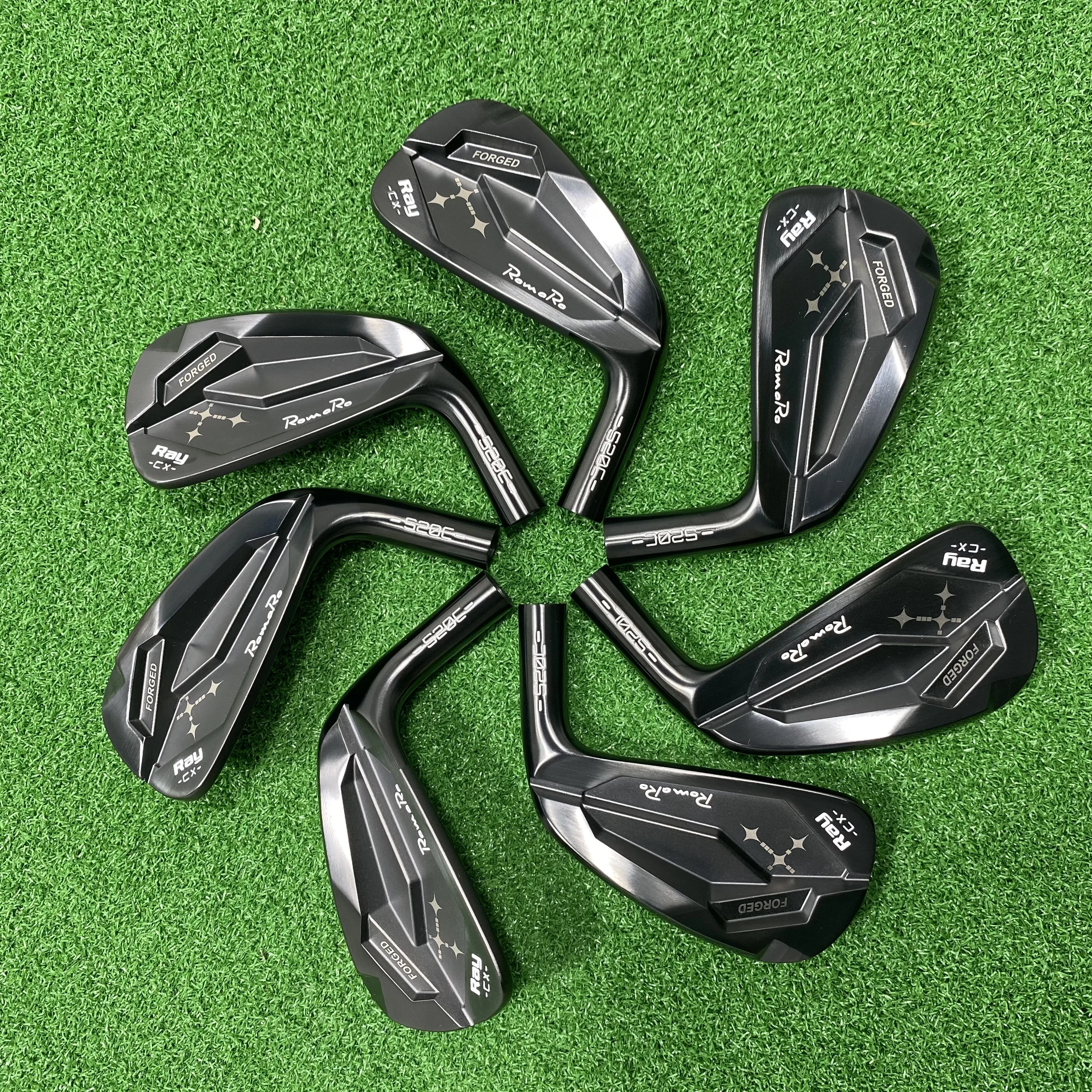 RomaRo Golf club CX S20C black Golf Irons #4-P CNC Processing Forge RomaRo Iron Golf Clubs