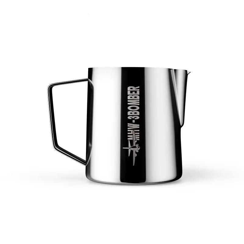 MHW 3BOMBER 400/700 ml Melkopschuimkan Stoomboot Cup Grote Capaciteit Melkschuimkan Melk Stomen Latte Gereedschap Koffie accessoires