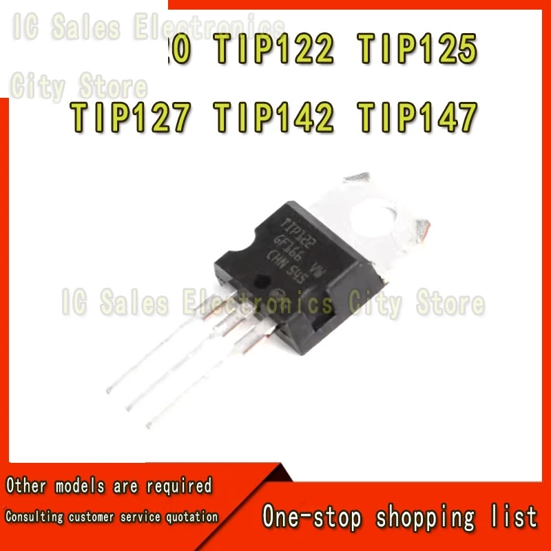 TIP120 122 125 127 TIP142T 147T TO-220 direct-plug triode