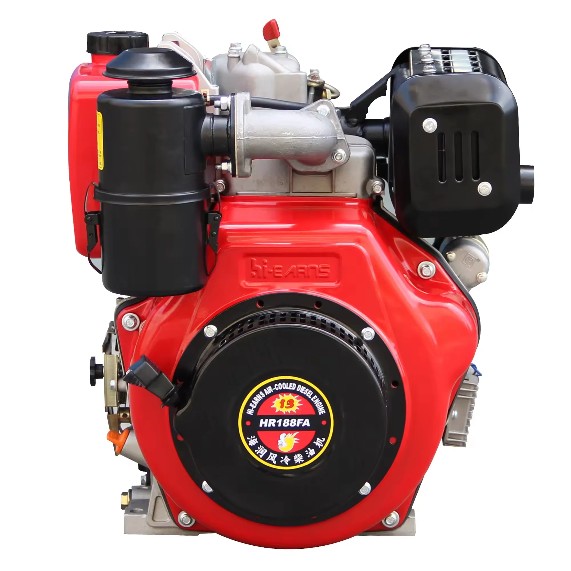 188FA Spline Shaft Air Cooled Diesel Machinery Engine,Used For Diesel Generators Or Water Pumps