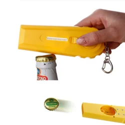 High Quality Kitchen Cooking Tool Portable Flying Cap Zappa Beer Drink Bottle Opener Opening Cap Launcher Top Shooter Gun