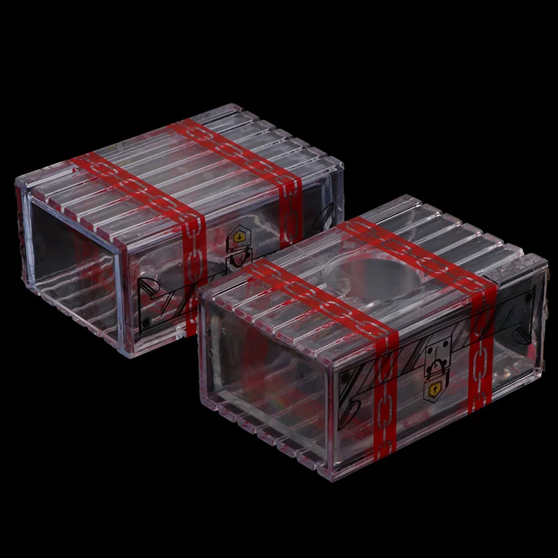 صندوق الذكاء الآخرون لا يمكن فتح الصندوق الشفاف خدعة سحرية درج سري ألعاب تعليمية دعائم سحرية ألعاب ذكاء #5