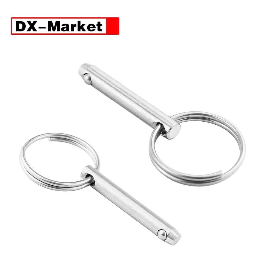 

8mm Ball Spring Lock Pin ,316 Stainless Steel Safety Pins Marine Hardware , C025