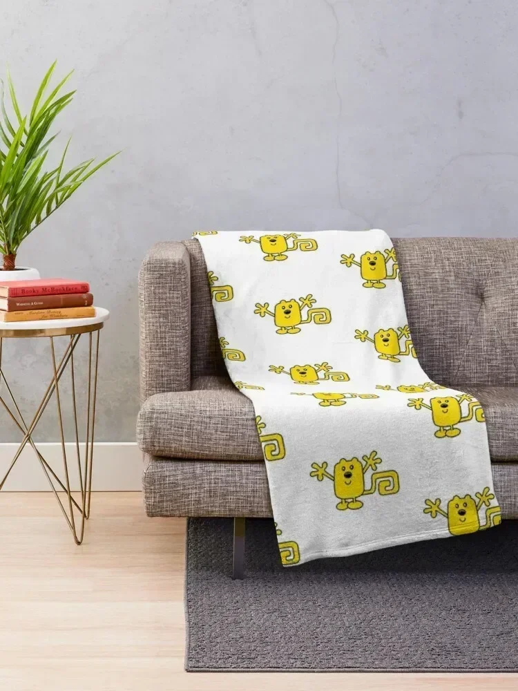 Wow Wow Wubbzy Throw Blanket For Sofa Thin Loose Vintage Blankets