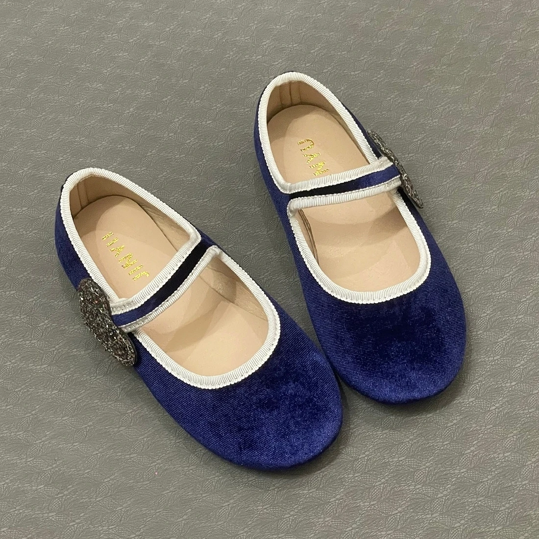 Heart Shape Princess Shoes Fashion Dressing Shallow Mouth Travel Camping Performance Girls' Shoes Christmas Gift