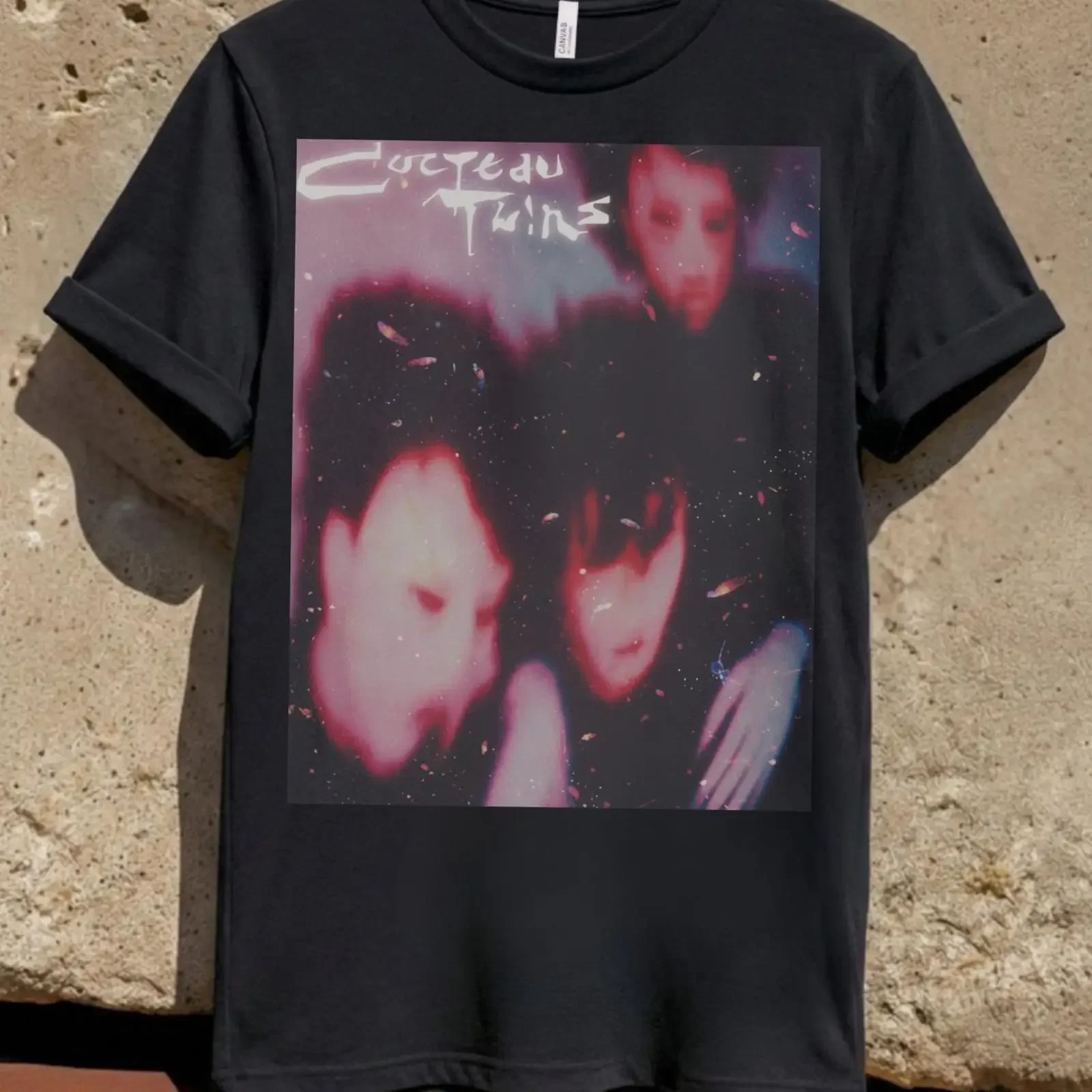 Cocteau Twins T Shirt 90s Retro Alt Rock Shoegaze  vintage Washed graphic Casual Breathable Soft Slightly Unisex Versatile