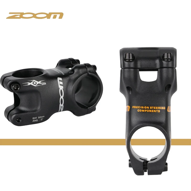 

ZOOM NEW Велосипедный руль 28,6 мм: 3D кованый, 40/50/60 мм, ± 3 градуса с пескоструйной обработкой, анодированием
