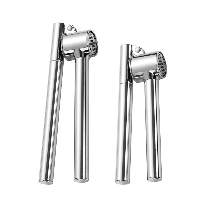 304 stainless steel garlic press catalpa alloy garlic paste maker manual garlic clip kitchen gadgets