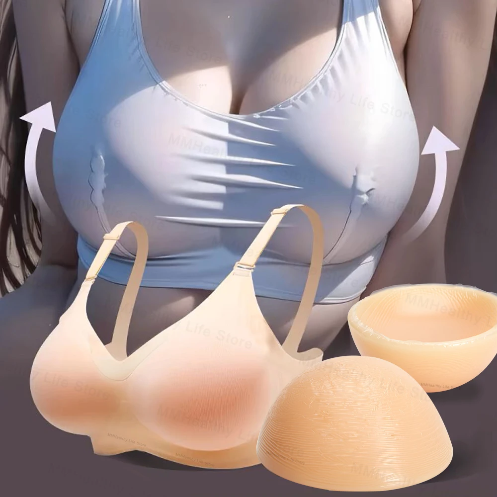 

Realistic Silicone False Breast Forms Tits Fake Chest Bra Crossdresser Shemale Transgender Drag Sexy Chest Patch False Breasts