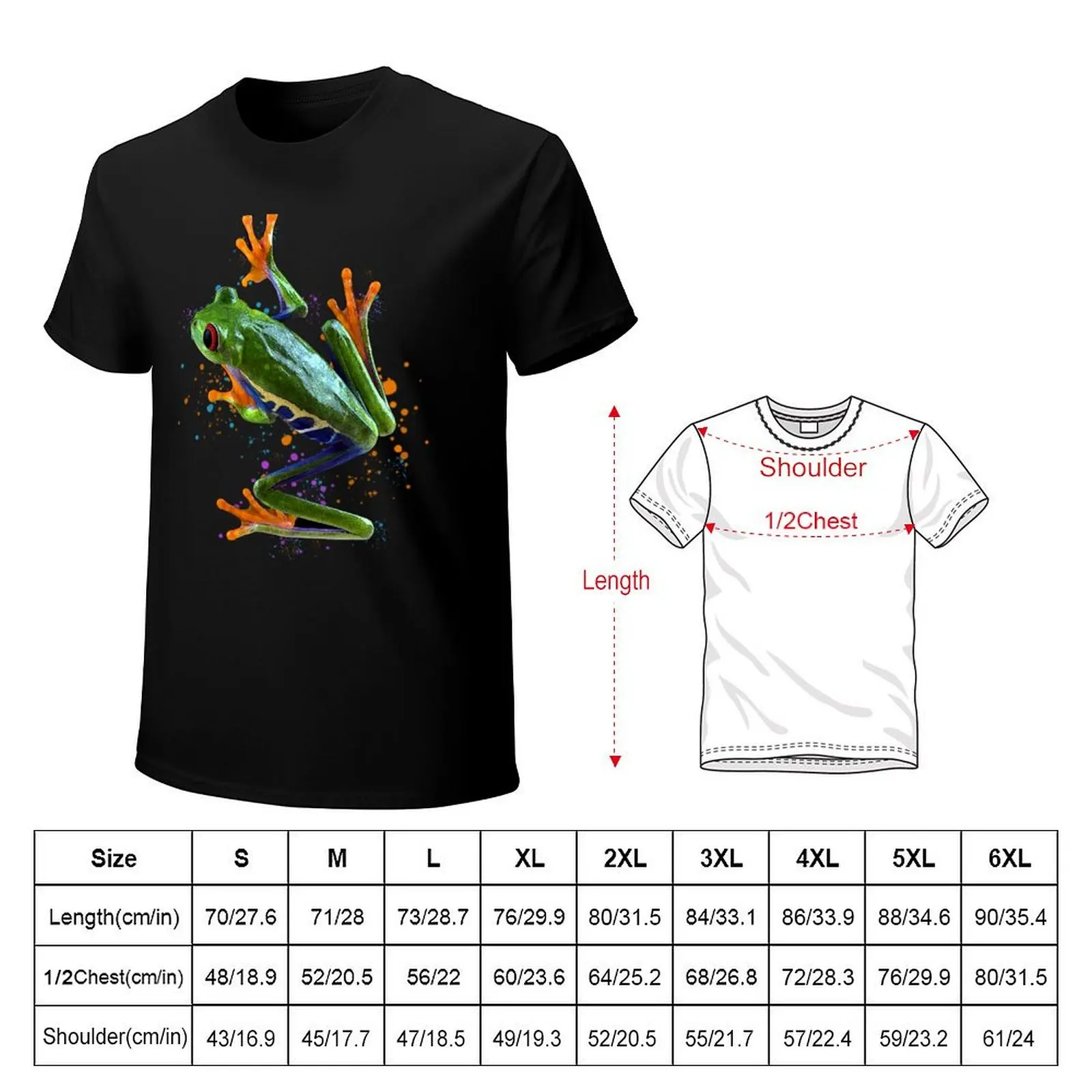 Red Eyed Tree Frog Watercolor Frog Keeper Frog Fan T-Shirt Holiday Lightweight T-Shirt