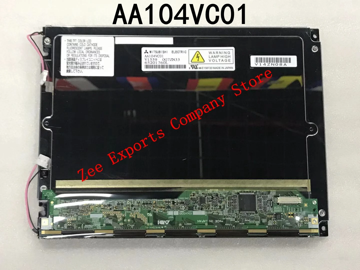 AA104VC01 10.4 Inch LCD Display Screen Panel for Industrial Equipment for Mitsubishi 100% Tested for Shipping