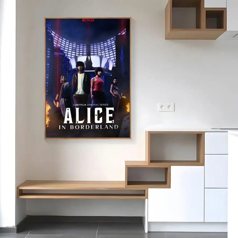 Hot TV Alice In Borderland Poster Paper Print Home Living Room Bedroom Entrance Bar Cafe Art Painting Decoration