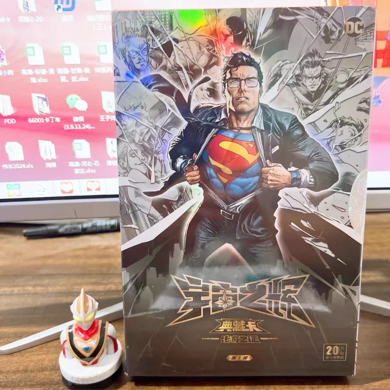 Genuine KAYOU Dc Card Universe Glory Proof Of Legend Collection Card For Children Rare Batman Wonder Woman Character Card Gifts
