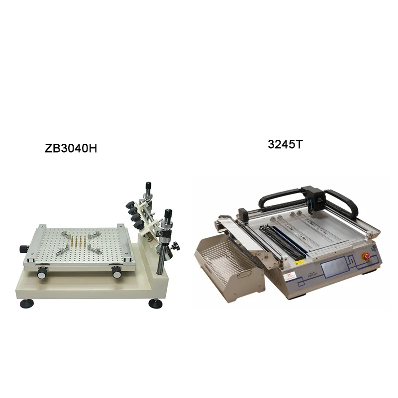 LYBGACNC Desktop SMT pick and place machine 2 heads for Automatic Multi-function Placement Equipment Vision Alignment System