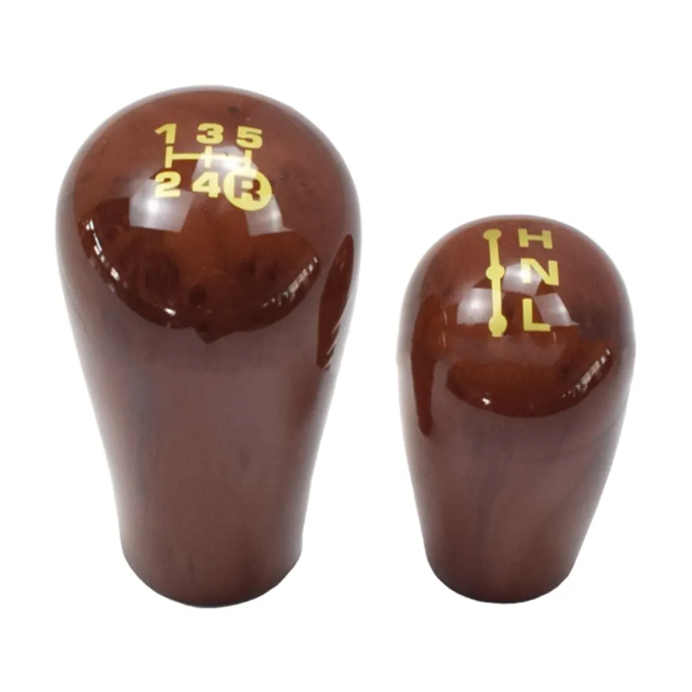 

Car Driving Comfort Wood Gear Shift Knob Easy Installation Comfortable Grip Design For Land Cruiser For Prado LC76 LC80