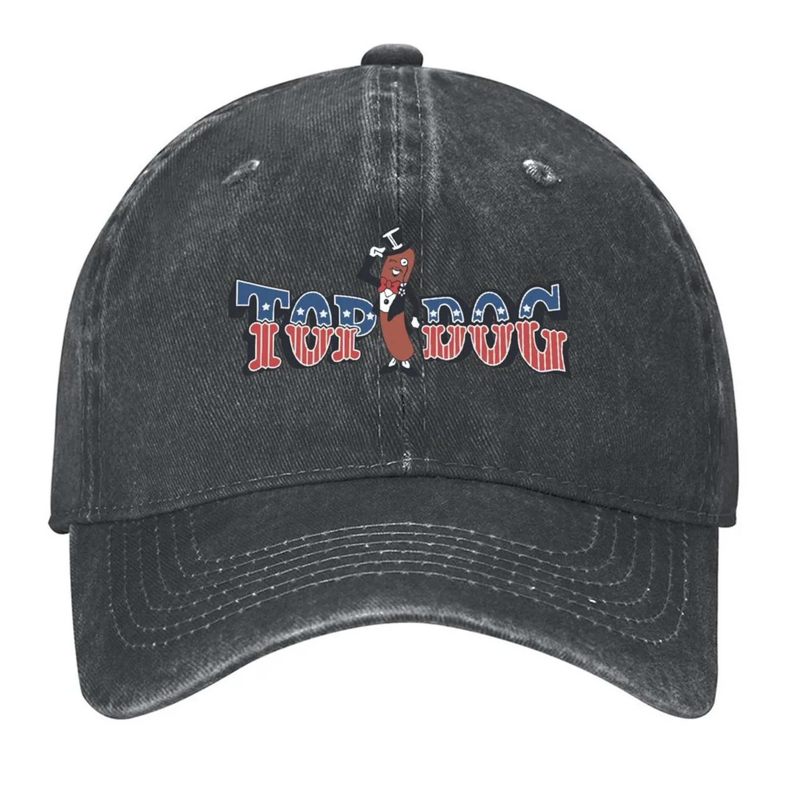 

Top Dog Arcade Baseball Cap men's big size hat Visor western Hat hiking hat Men Hats Women's