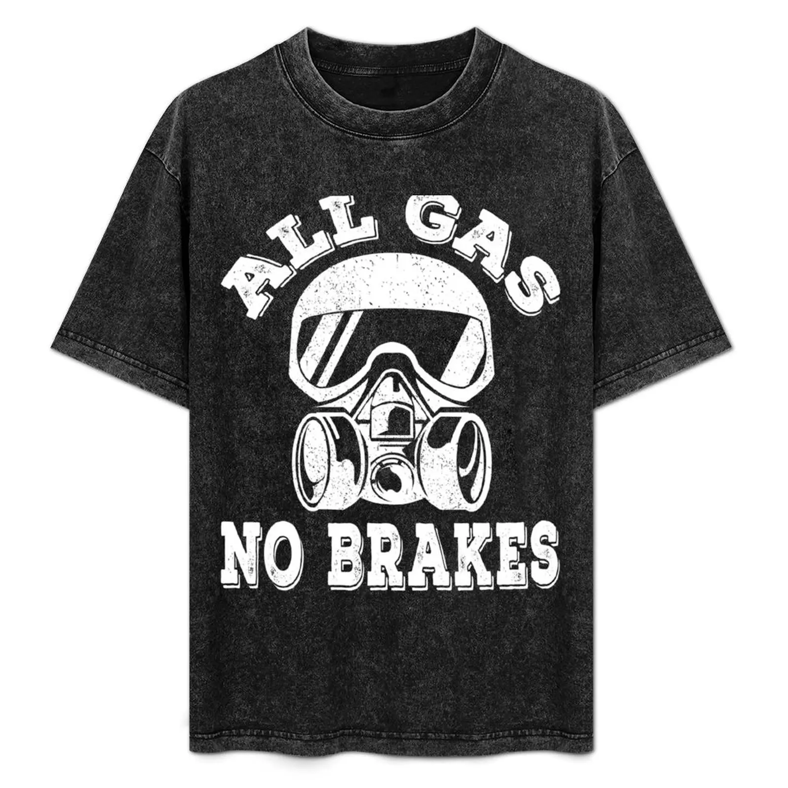 

All Gas No Brakes BlackPortland Protest Lives Matter T-Shirt Long Lasting Casual T-Shirt