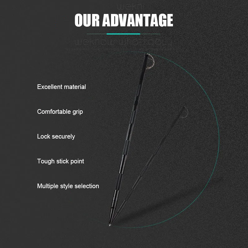 CEOI GWOK Ultra-lightweight Foldable Durable Trekking Poles Outdoor Hiking Camping Adjustable Telescopic walking stick