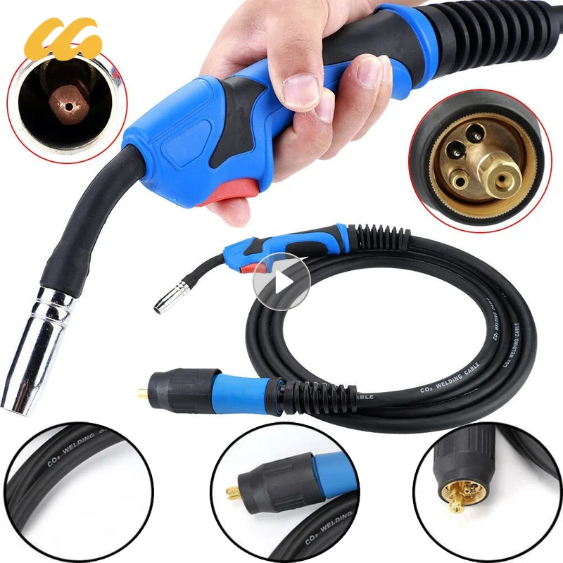 

MB15MIG 3/4/5M Welding Gun Accessories 15AK Replacement Conversion Mig Gas Shielded Welding Gun CO2 Argon Arc Welding Tool Set