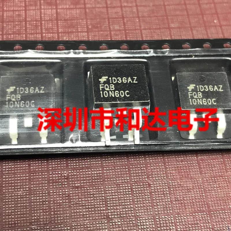 

FQB10N60C TO-263 9.5A 600V
