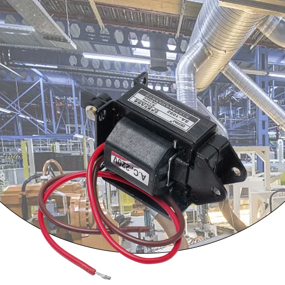 Push And Pull Dual Purpose AC Solenoid Electromagnet AC220V Insulation Category SA-1092 SOLENOID ELECTROMAGNET