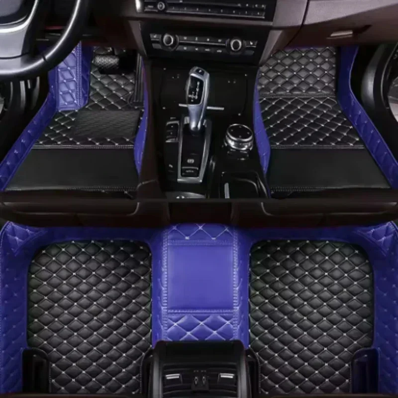 Full Coverage Custom Car Floor Mats for Mercedes Benz GLA X156 H247 2019-2023 GLB 5 Seat 7 Seat Car Accessories Interior Details - Image 3