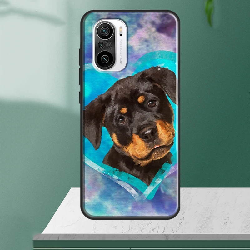 Rottweiler Dog Case For POCO F5 X3 X4 X5 Pro C40 M4 M5s F3 F4 GT Cover For Xiaomi 13 12 Lite 11T 12T Pro