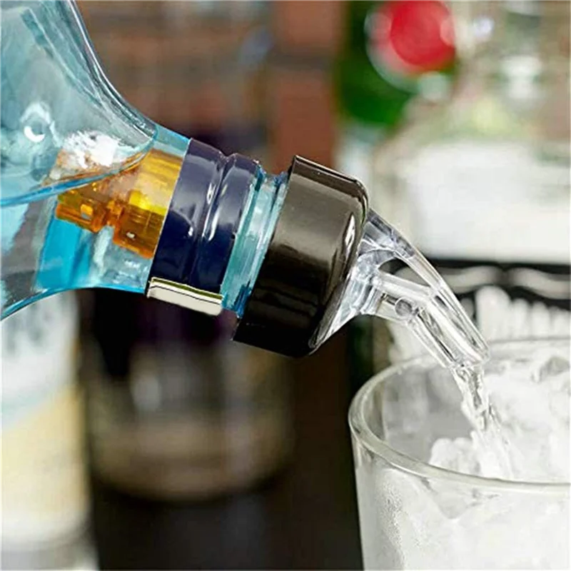 ABWR-16 Uds. Vertedor de botellas medido automático de 1Oz-medidor de espíritu vertedor bebidas vino dispensador de cócteles herramientas de Bar para el hogar