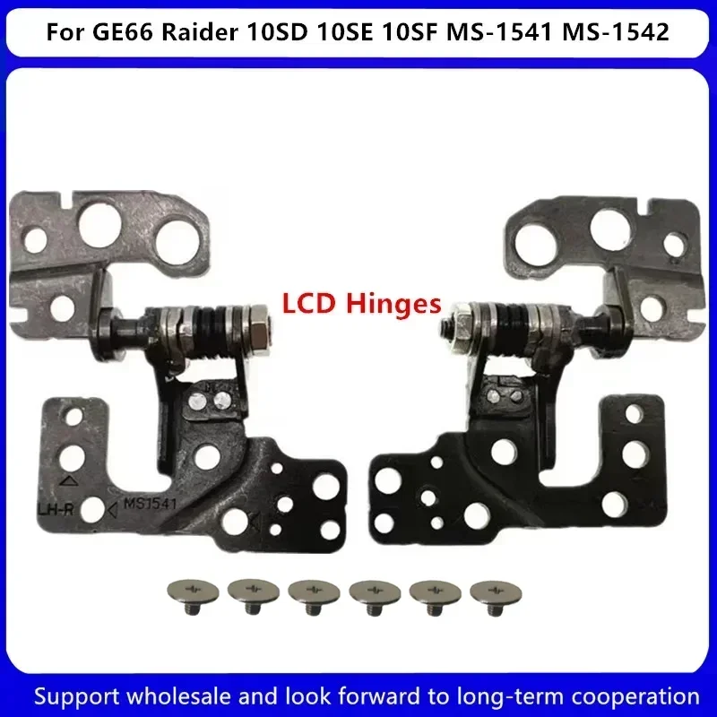 

New LCD Hinge Kit Left & Righ For MSI GE66 Raider 10SD 10SE 10SF MS-1541 MS-1542