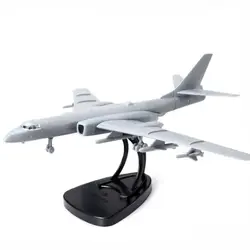 1/144 Scale China H-6K Ares Bomber 4D Model Building Blocks Simulation Aircraft Toy for Boys