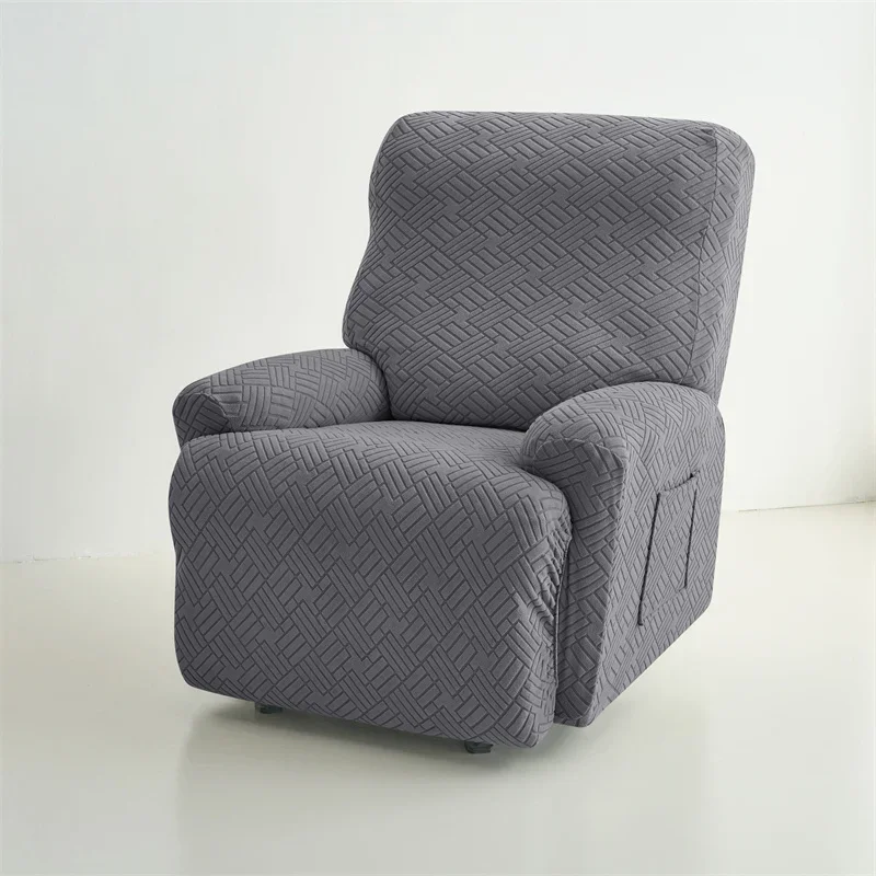 4 teile/satz Stretch Split Liege Sofa Abdeckung Sessel Schonbezug Jacquard Anti-schmutzig Liege Couch Abdeckungen für Wohnzimmer