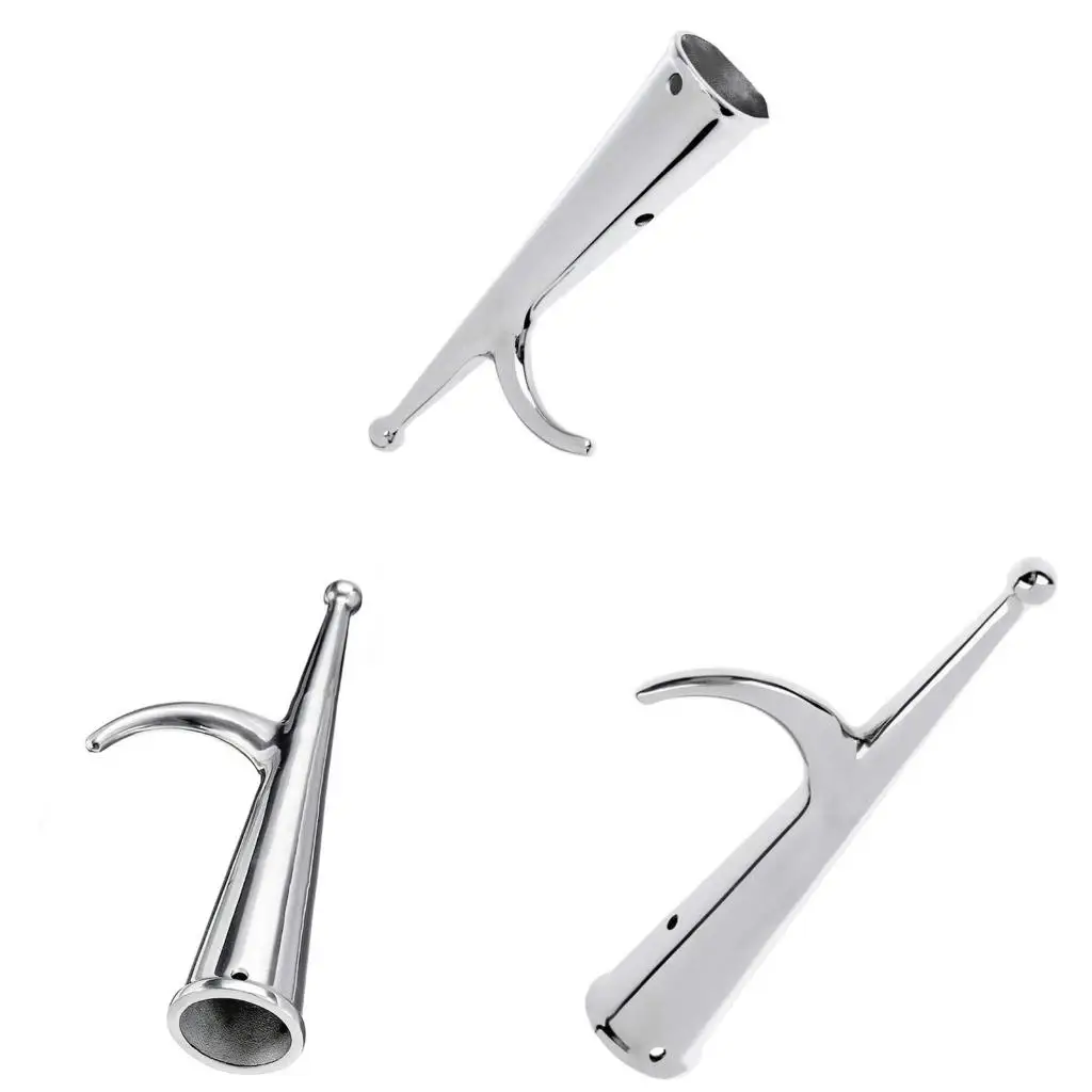 Strong Corrosion Resistant Vessel Hook 2 Size for Quick Mooring in Rough Waters