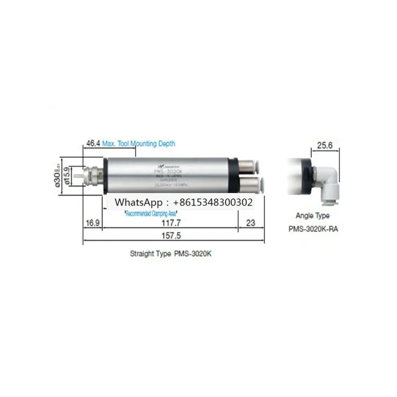 Authentic NSK Nakanishi Motor Spindle PMS-3020K 3020A 3005K 3013S K-RA