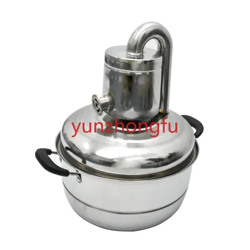 

15L Whisky Water Distiller Moonshine Stainless Steel Keg Spirits Brew Kit Household Vacuum Distillation Boiler