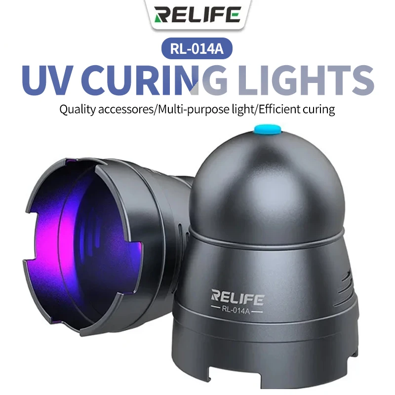 RELIFE RL-014 RL-014A Lampa utwardzająca UV Odpowiednia do płyty głównej telefonu komórkowego PCB Klej UV Zielony olej Ogrzewanie Naprawa Lampa utwardzająca Narzędzie