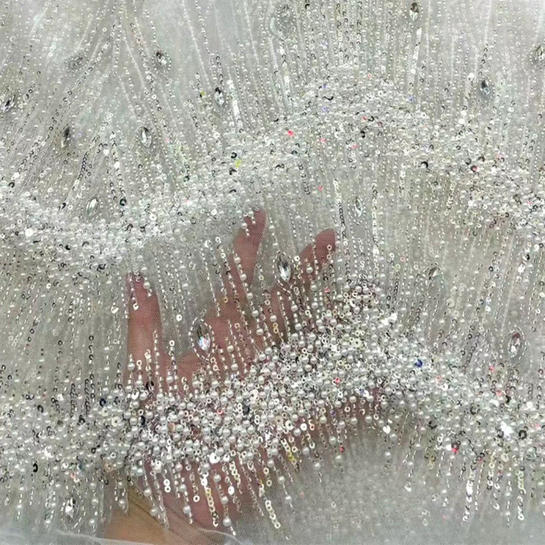 قماش دانتيل أفريقي فاخر عالي ا - مراجعة Embroidery Ai وسعره