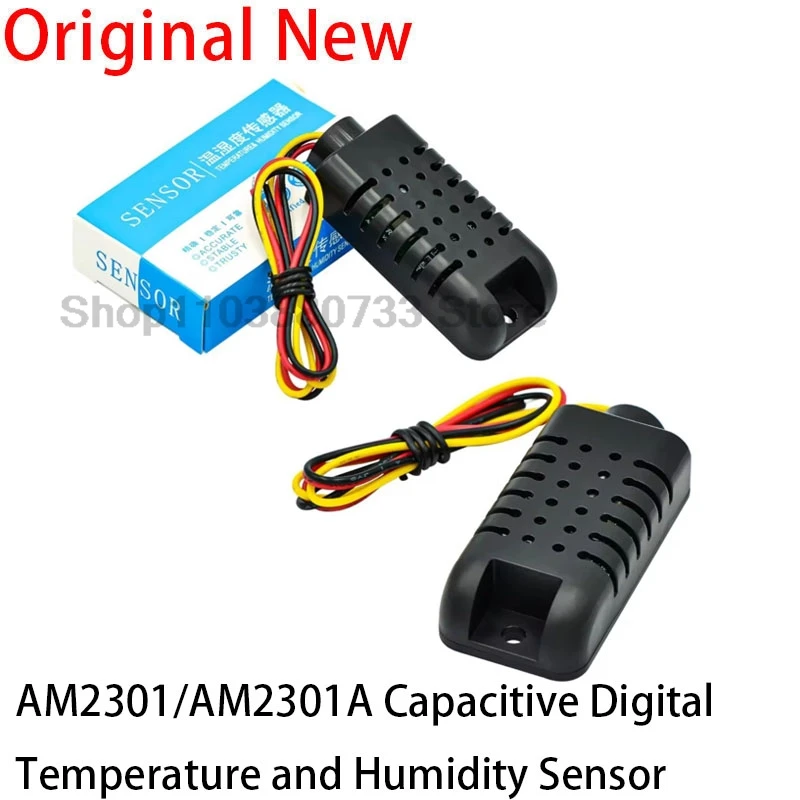 DHT21 Nuevo sensor/módulo de temperatura y humedad relativa de salida Digital, conectar con Sensor de línea de bus única AM2301 am2301a