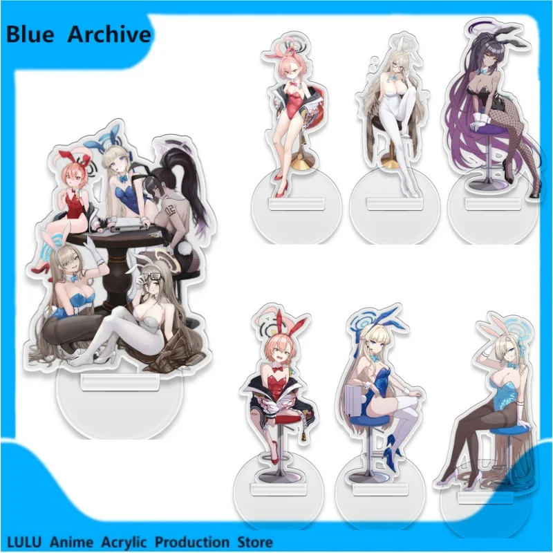 

Hot Anime Blue Archive School Acrylic Stand Characters Desk Display Standing 15cm Holiday Decoration Souvenir gift