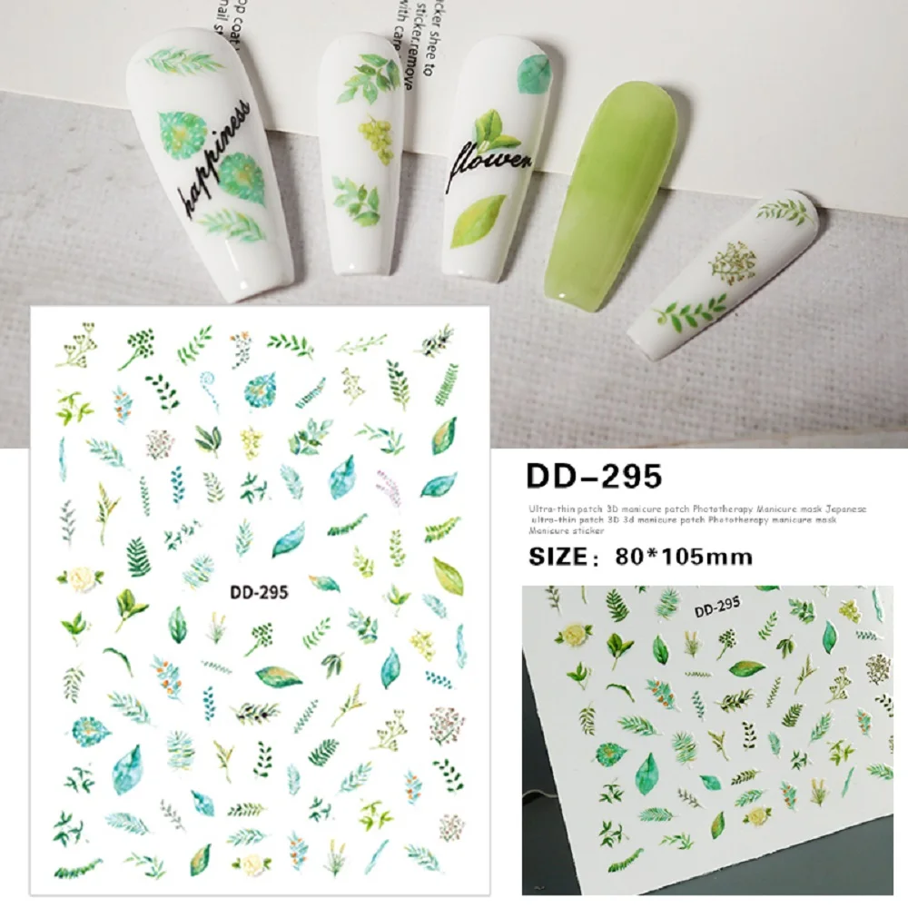 

Random 100pcs Nail Art Stickers Women Nail Decoration Stickers Bulk Clearance Customizable DIY Manicure Decoration Decals